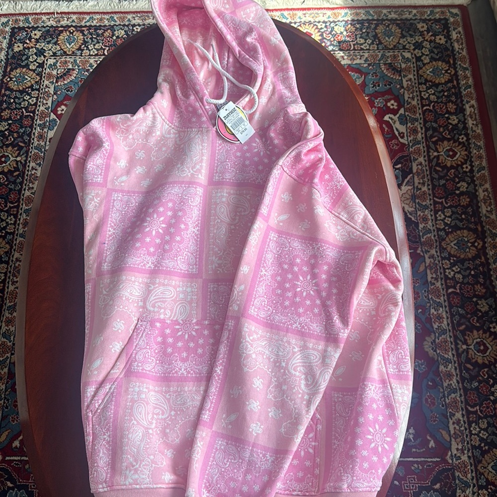 Odd Future Pink Hoodie Sweatshirt NWT XXL